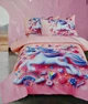 Комплект постільної білизни Colorful Home підлітковий фланель Єдиноріг - зображення 1