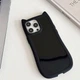 Чохол TPU GETMAN Cat with straps для Apple iPhone 14 Pro (6.1") Black - изображение 4