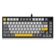 Механічна клавіатура з HOT-SWAP AJAZZ AK820 82Key, RED switch, УКР/АНГЛ, RGB, NKRO, СІРА (AK820G) - зображення 1