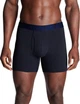 Трусы (боксерки) Under Armour PERFORMANCE COTTON 6IN 3-PACK BOXERJOCK синие, темно-синие, серые (3 пары) L 1383889-410 - изображение 2