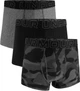 Трусы (боксерки) Under Armour PERFORMANCE TECH PRINTED 3IN BOXERJOCK серые, черные, камуфляжные (3 пары) XL 1383883-001 - изображение 1