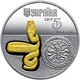 Монета Украина 5 гривен 2017 Серебро UNC Фауна - Змея (Ag 925, пол-унции, 15,55 грамм) - изображение 3