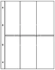Лист для 6 банкнот (купюр).&nbsp;Формат OPTIMA (200 * 250 мм.) - зображення 2