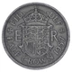 Монета Великобритания 1/2 кроны 1957 F-VF Half Crown - изображение 1