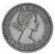 Монета Великобритания 1/2 кроны 1957 F-VF Half Crown - изображение 2