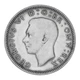 Монета Великобритания 6 пенсов 1942 Серебро F-VF (Ag 500, 2,83 грамма) - изображение 4