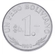 Монета Боливия 1 боливиано 1980 UNC - изображение 2