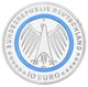 Монета Германия 10 евро 2024 Биметалл с полимером UNC D Полиция - изображение 2