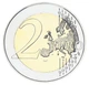 Монета Франция 2 евро 2024 Биметалл UNC XXXIII летние Олимпийские игры 2024 в Париже - Факел - изображение 2