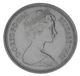 Монета Великобритания 5 пенсов 1968 F-VF - изображение 1
