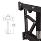 Баскетбольная стойка Goaliath GoTek 54 Wallmount - зображення 9