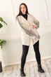 Fashions • Женский кардиган Кристина Fashions 44-52 светло-бежевый (4141/а-гу) - изображение 2