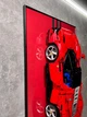Арт Держатель Рамка 80x50 см. на Стену для Фирменного Конструктора Technic Ferrari Daytona SP3 (42143) Феррари Дайтона - Type-B - изображение 7
