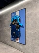 Арт Держатель Рамка 80x50 см. на Стену для Фирменного Конструктора Technic Bugatti Chiron (42083) Техник Бугатти Широн - Type-B - изображение 5