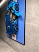 Арт Держатель Рамка 80x50 см. на Стену для Фирменного Конструктора Technic Bugatti Chiron (42083) Техник Бугатти Широн - Type-B - изображение 9