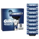 Сменные картриджи для бритья (лезвия кассеты) мужские Gillette Mach3 mach 3 Turbo кассеты 8 шт - изображение 1
