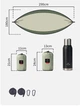 Гамак одинарный Naturehike NH21DC011 Голубой (6927595713624) - изображение 10