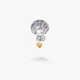 Серебряная Брошь Пани-Краса Amethyst - изображение 1