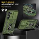Чехол противоударный Epik Defender Cam Ring Case для Samsung Galaxy S21 Оливковый / Army Green - изображение 3