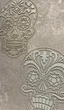 Трафареты для стен лофт черепа декор - пластиковый набор для штукатурки и покраски 0.3-1 мм (N00033) - изображение 3