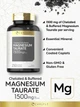 Добавка премиум-класса хелатный буферный магний таурат Carlyle Magnesium Taurate 1500mg 250 таблеток - изображение 3