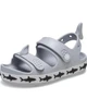 Детские босоножки Crocs Crocband Cruiser С10 27-28 серый/чёрный - изображение 3