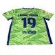 Форма футбольна дитяча ФК "Барселона" №19 Lamine Yamal 104-116 (5-7 років) синьо-зелена - зображення 4
