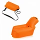 Ламзак надувной матрас c подушкой AIR CUSHION 230x65x50 см 1000 г Оранжевый (4-891659702-3) - изображение 1