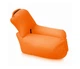Ламзак надувной матрас c подушкой AIR CUSHION 230x65x50 см 1000 г Оранжевый (4-891659702-3) - изображение 4