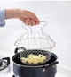 Magic Kitchen Chef Basket ART-A59/BN-6045 – складна решітка-друшляк 3в1 для варіння, смаження та проціджування продуктів - изображение 6