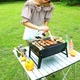 Мангал складной для барбекю 43х30х22.5 см BBQ Oven GP-4276 (4-2556365564) - изображение 2