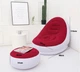 Кресло надувное с пуфом-подставкой для ног с насосом AIR SOFA ART 9233 Красный (4-2103889903) - изображение 3