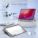 Чохол TPUCristal Pen holder Lenovo Tab M11 Xiaoxin Pad 2024 11 Сірий - изображение 5