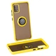 Чехол Fiji Colorframe для Samsung Galaxy A51 (A515) матовый бампер с кольцом подставкой Yellow - изображение 1