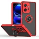 Чохол Fiji Colorframe для Xiaomi Redmi Note 12 матовий бампер з кільцем підставкою Red - зображення 1