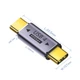 Кутовий OTG адаптер перехідник USB Type-C M/M (USB 4.0, 40Gbps) Metal Style-7 (48587) - зображення 2