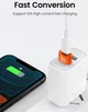 Перехідник адаптер USB 3.0 - Type-C M/F 10Gbps 10A Short Metal Orange (48822) - зображення 5