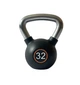 Гиря чавунна обгумована 32 кг Generation Fitness FF51F3-32kg - зображення 1