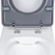 Унитаз напольный Qtap Freedom инклюзивный Rimless безободочный с сиденьем Soft-close WHITE QT22226098W - изображение 6
