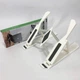 Подставка для ноутбука Multi-Position foldable bracket JC-25 8х22смСтильная подставка. Цвет: белый - изображение 5