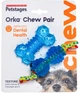Набір іграшок для собак Petstages Orka Chew Pair кісточка та гантель Mini - зображення 2