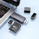 Кардридер Hoco USB3.0/ Type-C TF/SD 5Gbps 2TB Card Reader Spirit 2-in-1 (Hoco_HB45TC/USB3.0) - зображення 3
