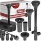 Фонтан-фільтр для ставка Kruger Meier FountainPure 2000 — 3 в 1: насос, фільтр, фонтан (1500 л/год) - зображення 2