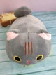 М'яка іграшка Grey Cat, плюшева іграшка подушка Сірий Кіт 25 см, Panalisa (104497009) - зображення 3