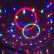 Светодиодная лампа на подставке шар Rgb mp3 с пультом диско лампа ночник со светомузыкой - изображение 3