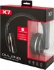Игровые наушники Ovleng X7 накладные для игр с проводным подключением с микрофоном черные Игровая аудиогарнитура - изображение 3