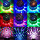 Лампа на подставке шар вращающийся Rgb звездное небо люкс диско лампа ночник со светомузыкой - изображение 6