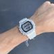 Спортивний Чоловічий наручний годинник Casio MWD-110H-8A Білий\Сірий екран - зображення 6