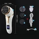 Электрическая пилка-пемза для пяток Callus Remover MT-510 с LCD-дисплеем (1200 мА·ч, 2 режима, влагозащита) - изображение 2