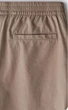 Чоловічі штани карго Regular Fit Elastic waist H&M (58336) S Бежеві - зображення 2